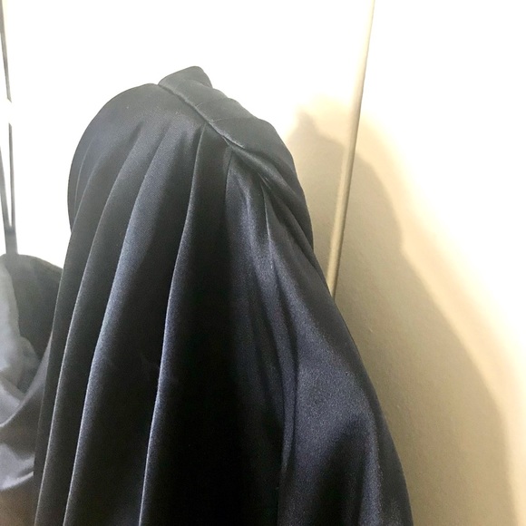 BARI JAY One-Shoulder Formal Dress - Navy Size8/10 - Picture 5 of 10